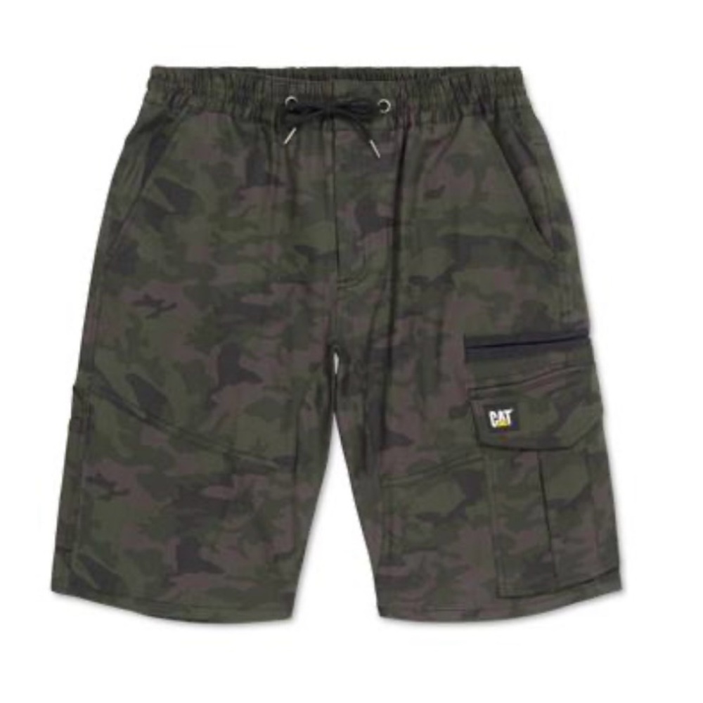 Caterpillar Men's Foundation Cargo Short - Night Camo